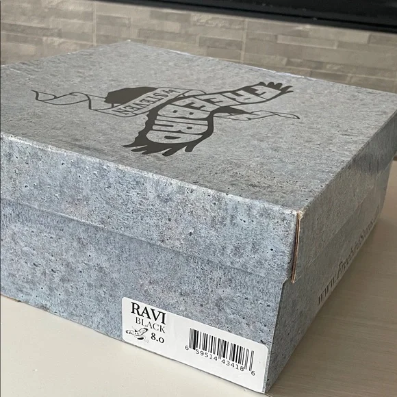 Ravi Moto Leather Boots size 8 - Freebird by Steven Black Distressed - Picture 7 of 11